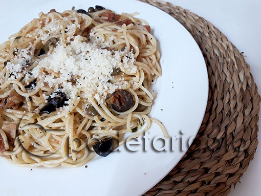 Espaguetis siciliana-sf